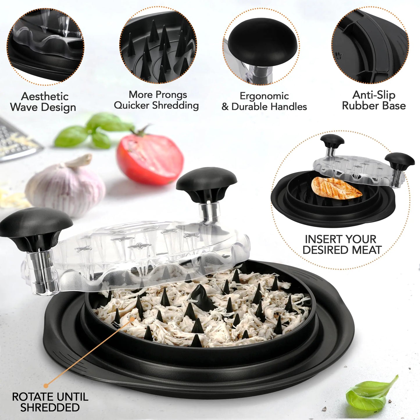 Chicken and Vegetables Shredder